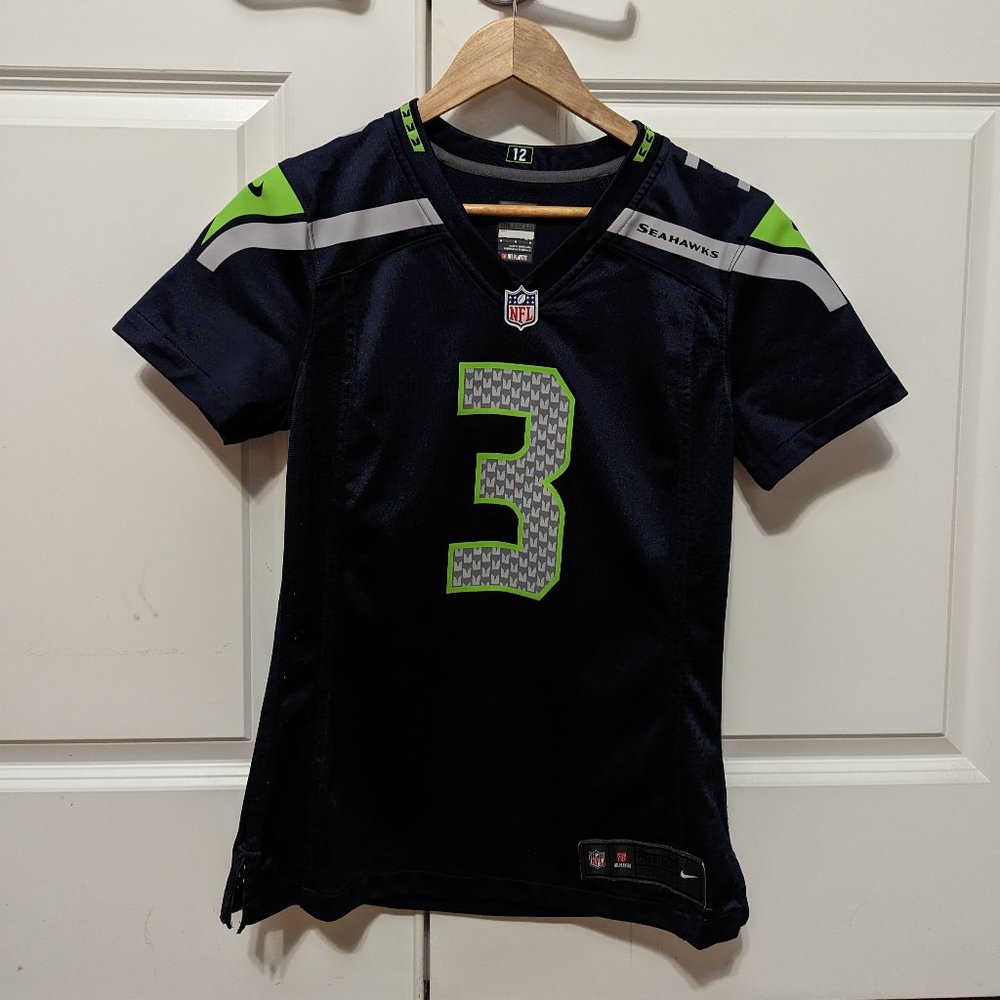 Nike Seattle Seahawks Women’s Russel Wilson Jersey #3 Size M